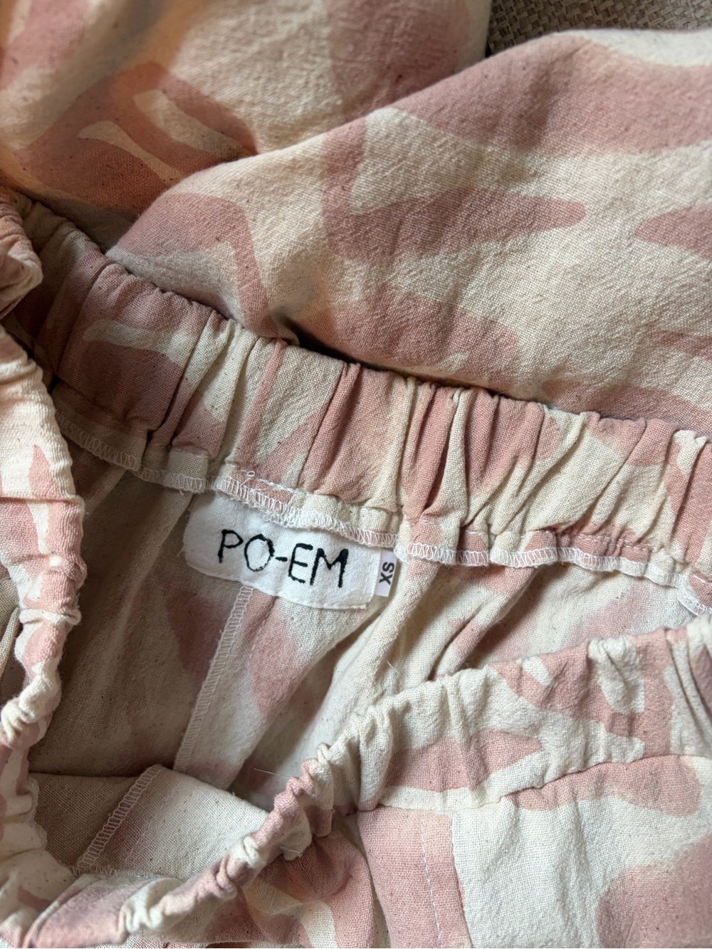 PO-EM The Palace Pant - Botanical Block Print - Picture 6 of 6